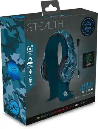 BIG W Stealth Challenger Gaming Headset + Limited Edition Stand* offer