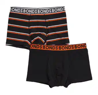 BIG W Bonds everyday 2-pack trunks size s-3xl offer