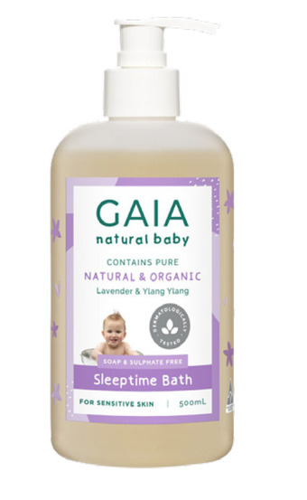 BIG W Gaia natural baby sleeptime wash 500ml offer