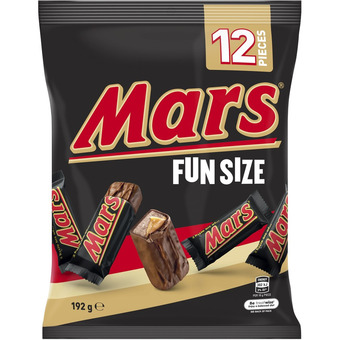 BIG W Mars 12 piece fun size pack 192g offer