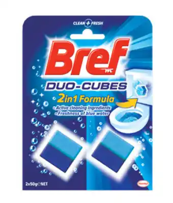 Bref duo cubes 2x50g