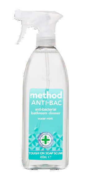 BIG W Method anti-bac bathroom cleaner 490ml - water mint offer