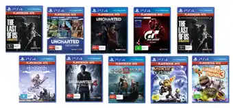 Ps4 selected playstation hits titles
