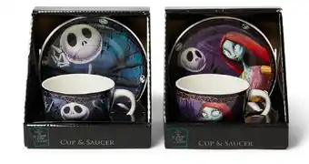 BIG W The nightmare before christmas assorted halloween cup & saucer sets offer