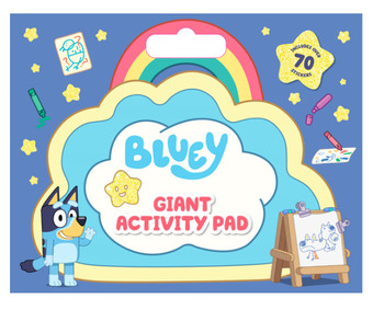 BIG W Bluey giant activity pad: includes over 70 stickers offer