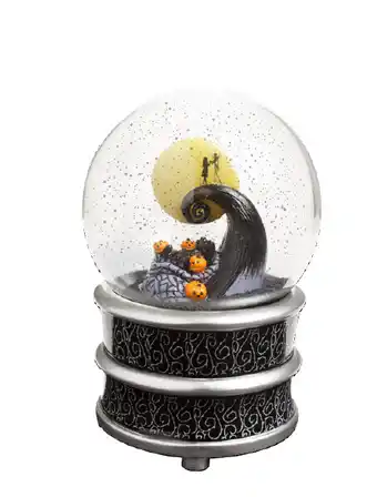 BIG W The nightmare before christmas halloween snow globe 14cm offer