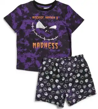 The nightmare before christmas kids pyjama set sizes 3-10