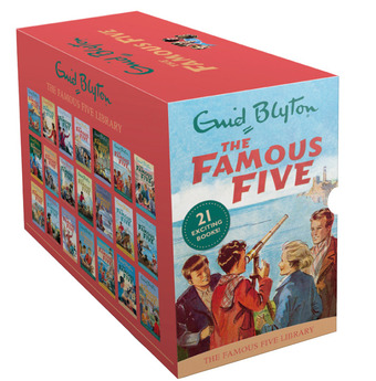 BIG W Enid blyton famous five series 21 books collection box set offer