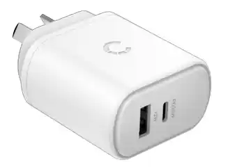 BIG W Cygnett powerplus 32w - 20w usb-c pd + 12w usb-a wall charger offer