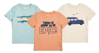 BIG W Brilliant basics boys printed tee size 1-7 offer