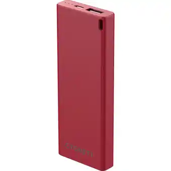BIG W Cygnett chargeup go 5.2k power bank - red offer