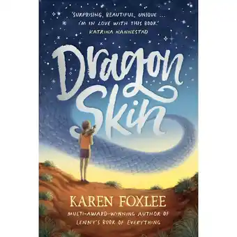 BIG W Dragon skin by karen foxlee offer