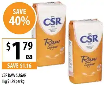 CSR RAW SUGAR 1kg
