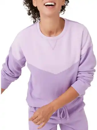 BIG W Circuit Womens Colourblock Sweat - Purple offer