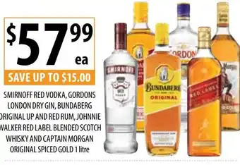 Supabarn GORDONS LONDON DRY GIN offer