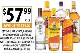 JOHNNIE WALKER RED LABEL BLENDED SCOTCH WHISKY