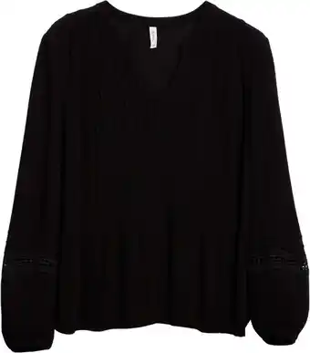 BIG W &me Womens Detailed Blouse - Black offer