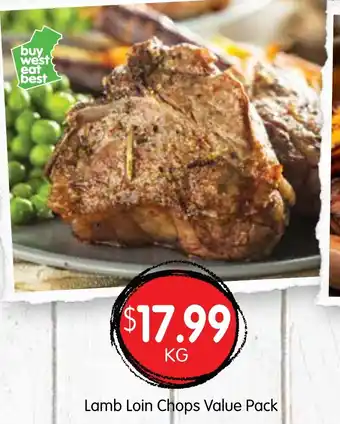 Spudshed Lamb Loin Chops Value Pack offer