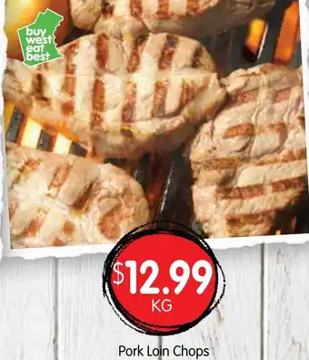 Spudshed Pork Loin Chops offer