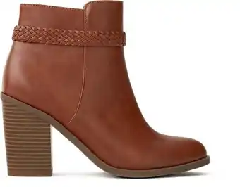 BIG W &me High Heel Zip Boots - Brown offer