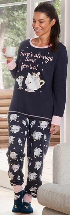 Ladies beauty and the beast outlet pyjamas