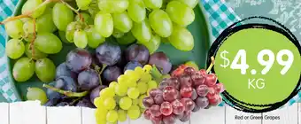 Spudshed Red or Green Grapes offer