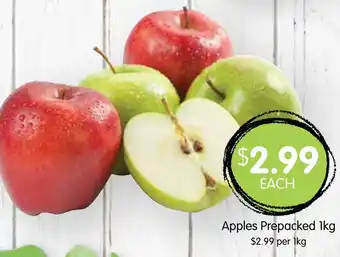 Spudshed Apples Prepacked 1kg offer