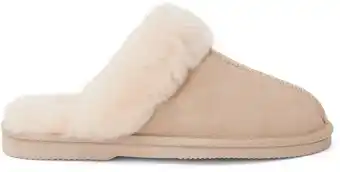 BIG W Grosby Women&#039;s Sheep Skin Scuff Slippers - Beige offer