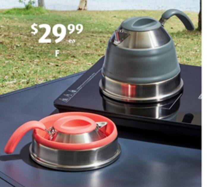 F Collapsible Kettle 1.5L offer at ALDI