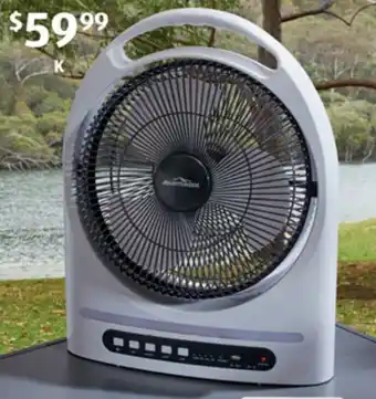 ALDI K Rechargeable Caravan Fan offer