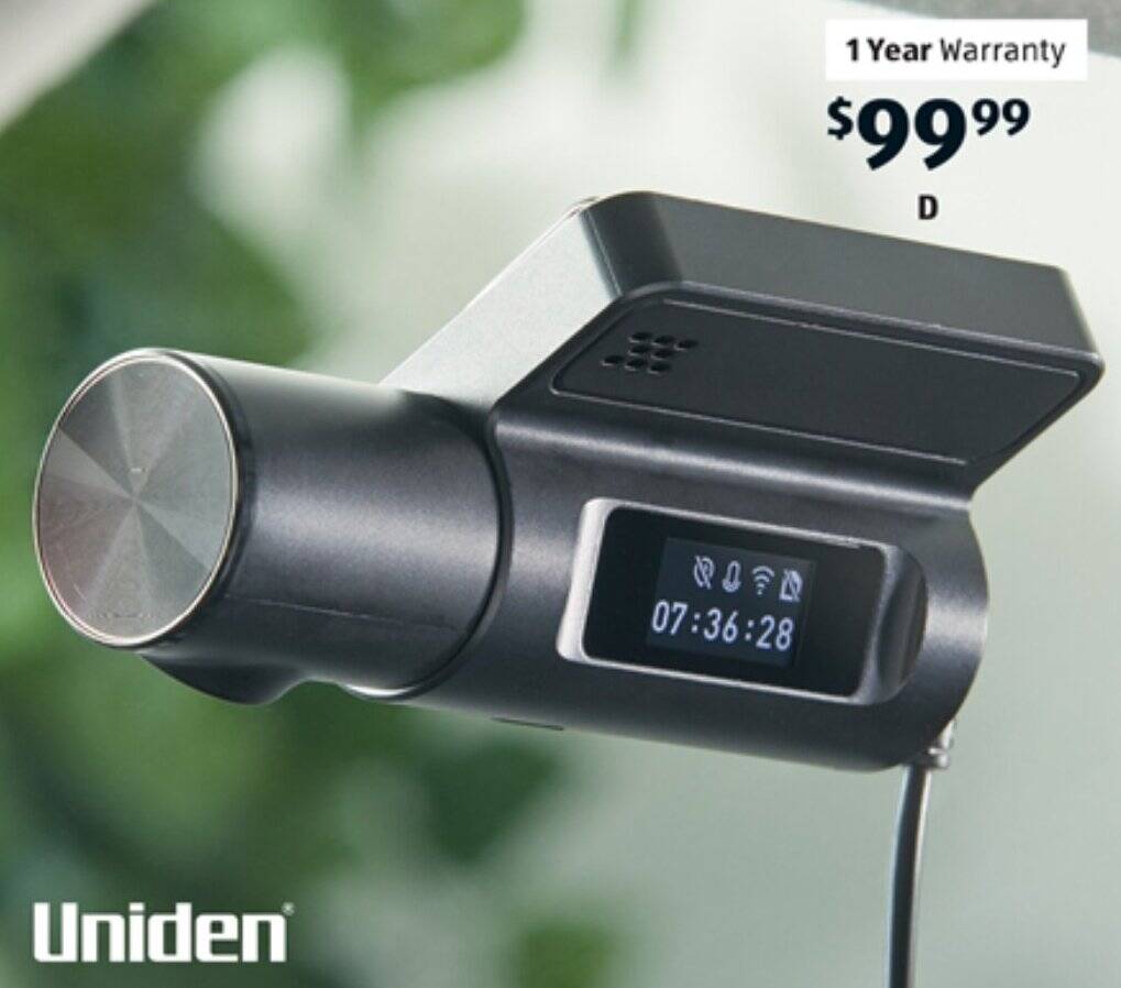 D Uniden IGO CAM445 Dash Cam offer at ALDI