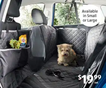 ALDI E Pet Car Travel Set offer
