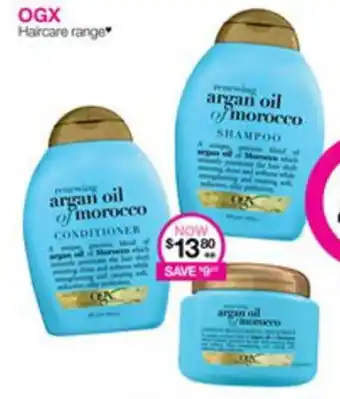 Priceline OGX Haircare range offer