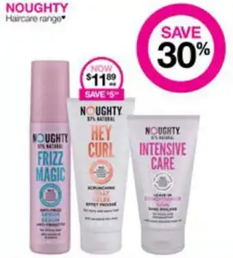 Priceline NOUGHTY Haircare range offer