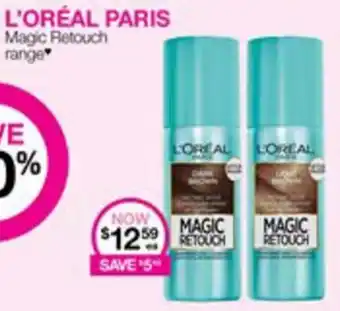 Priceline L'ORÉAL PARIS Magic Retouch range offer