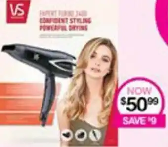 Priceline VS SASSOON Hair Electrical range offer
