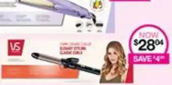 Priceline VS SASSOON Hair Electrical range offer