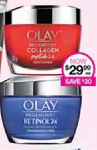 Priceline OLAY Regenerist range offer