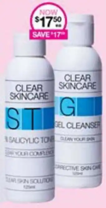 Priceline CLEAR SKINCARE offer