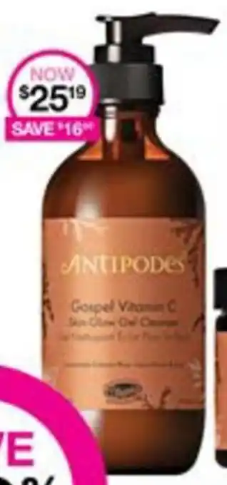 Priceline ANTIPODES Skincare range offer