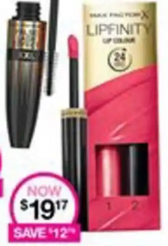 Priceline MAX FACTOR Makeup range offer