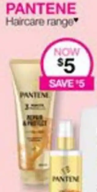 Priceline PANTENE Haircare range offer