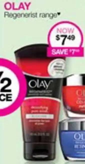 Priceline OLAY Regenerist range offer