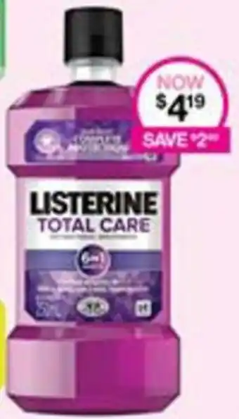 Priceline LISTERINE Selected products offer