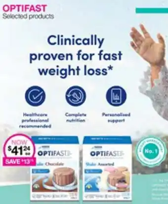 Priceline OPTIFAST Selected products offer