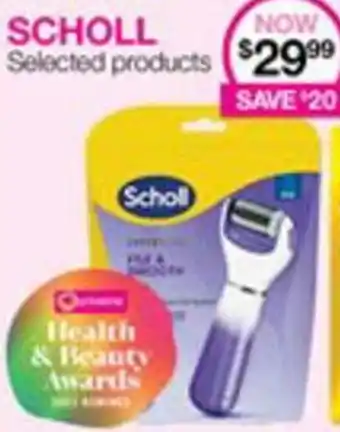 Priceline SCHOLL Selected products offer