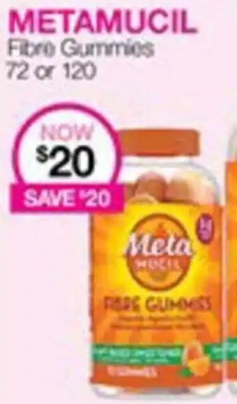 Priceline METAMUCIL Fibre Gummies offer