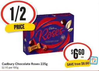 IGA Cadbury Chocolate Roses 225g offer
