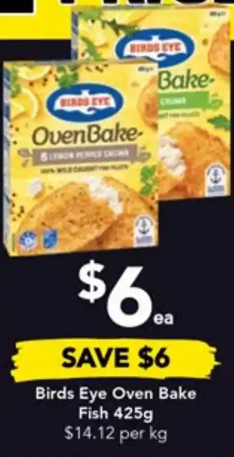 Drakes Birds Eye Oven Bake Fish 425g offer