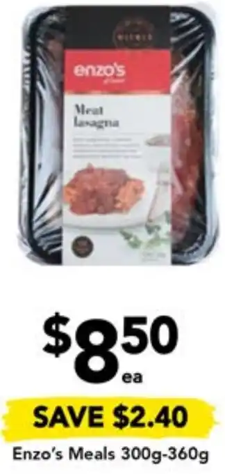 Enzo's Meals 300g-360g
